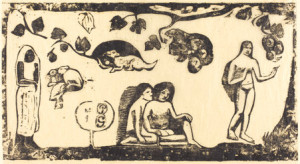 Women, Animals, Foliage by Paul Gauguin, courtesy of the National Gallery of Art